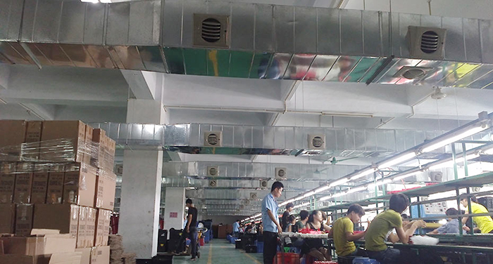 東莞中堂開達(dá)玩具廠環(huán)?？照{(diào)安裝案例