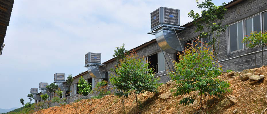 養(yǎng)殖企業(yè)環(huán)保空調(diào)韶關(guān)番靈畜牧案例