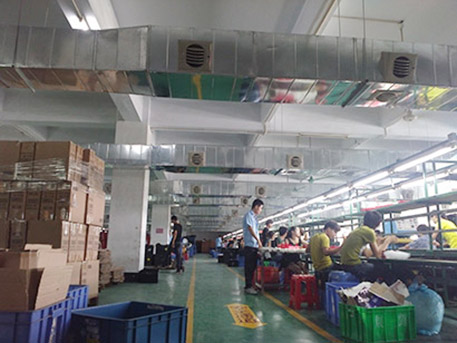 東莞中堂開達玩具廠環(huán)?？照{(diào)安裝案例