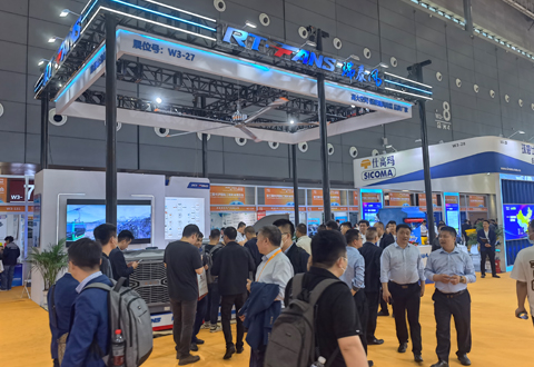 長沙國際工程機械展 瑞泰風(fēng)展位如期火熱進(jìn)行中
